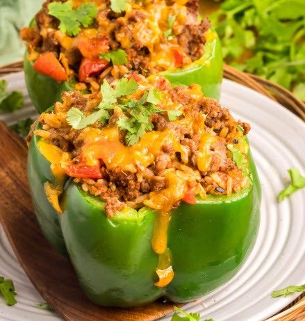 Stuffed Green Peppers